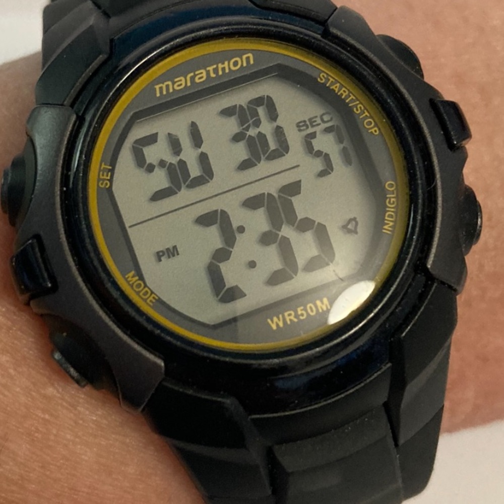 Marathon watch it keeps correct time and has a working battery